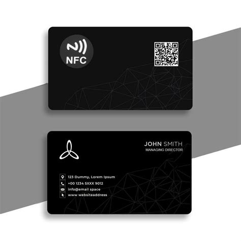 business card metal nfc|nfc contactless business card.